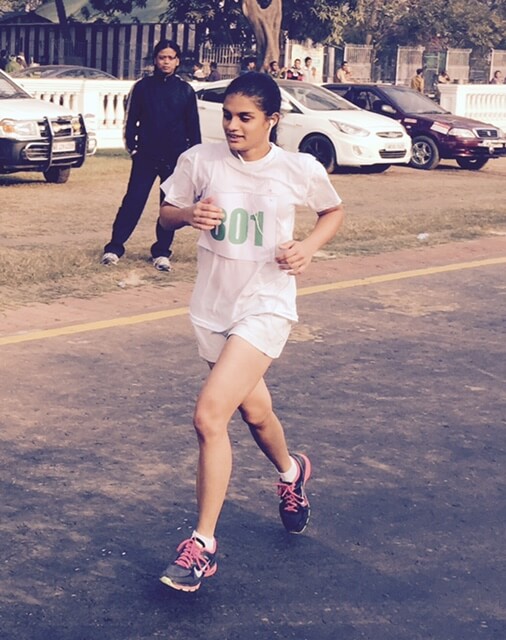 Chianna at Kolkata Marathon