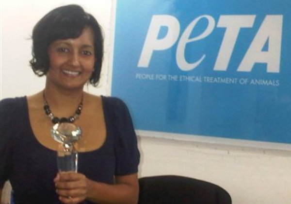 Green Group Salutes PETA India Chief