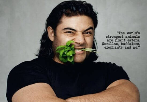 Strongest Man Eats Green