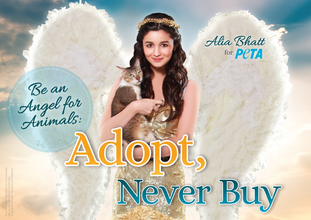 Alia Bhatt Spreads Her Angel Wings