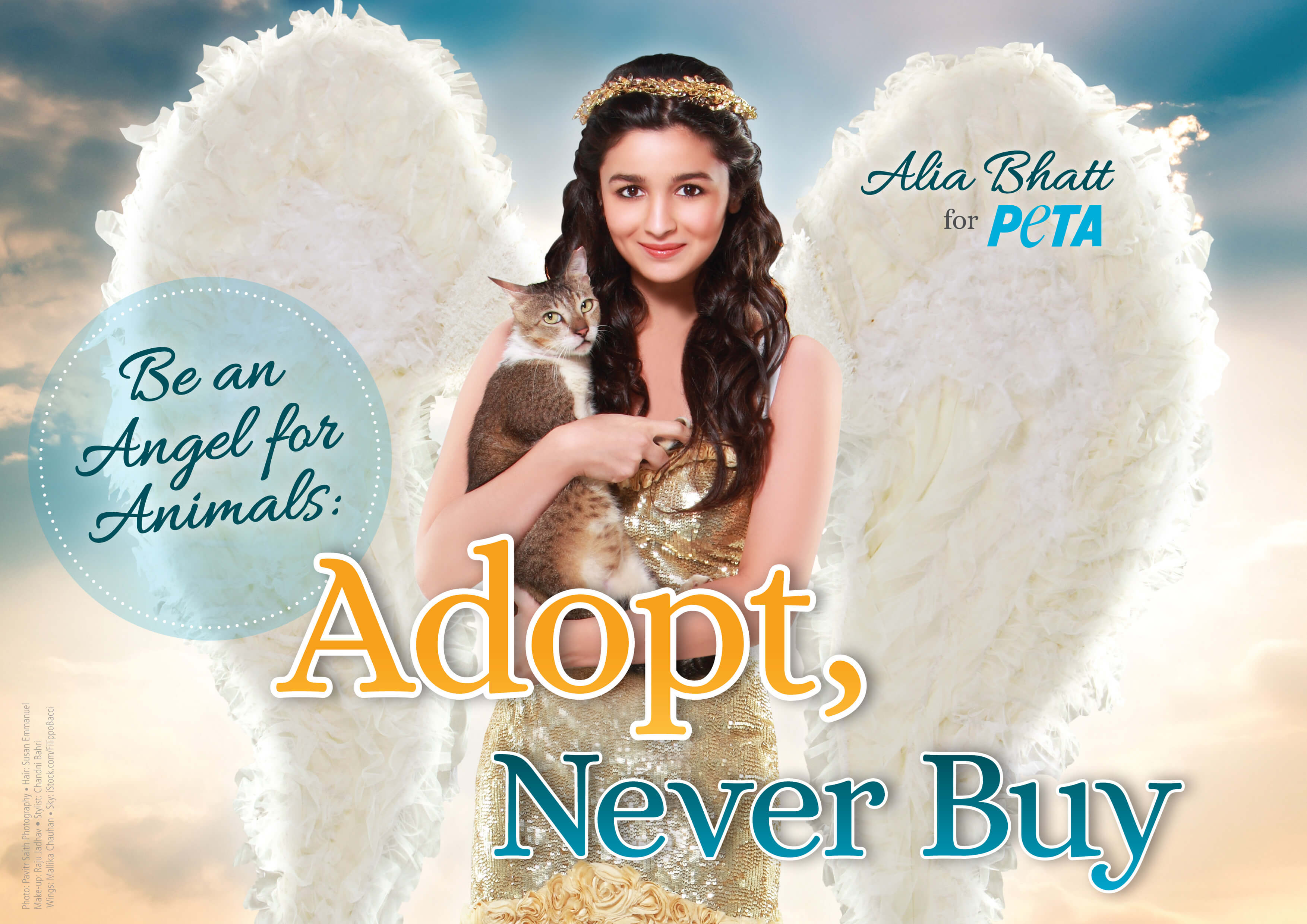 Alia Bhatt Spreads Her Angel Wings