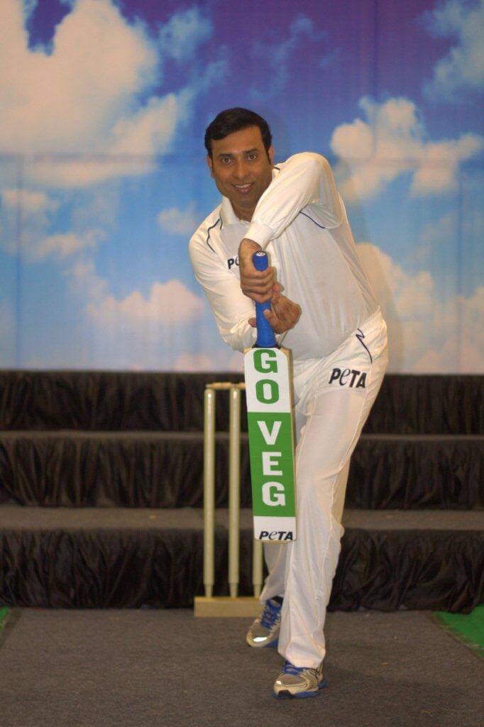 VVS Laxman's Veg Press Shot