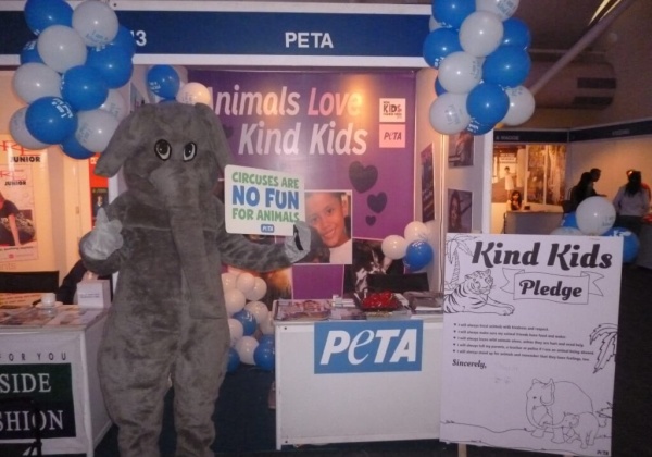 What Is PETA Doing at India Kids Fashion Week?