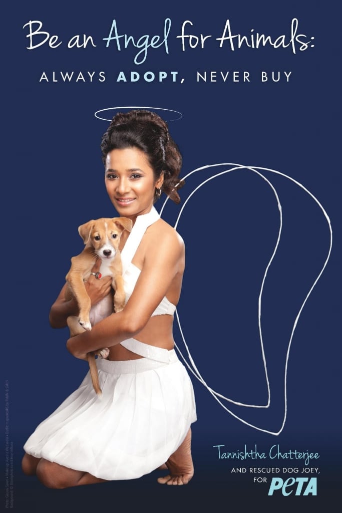 Tannishtha Chatterjee's PETA ad