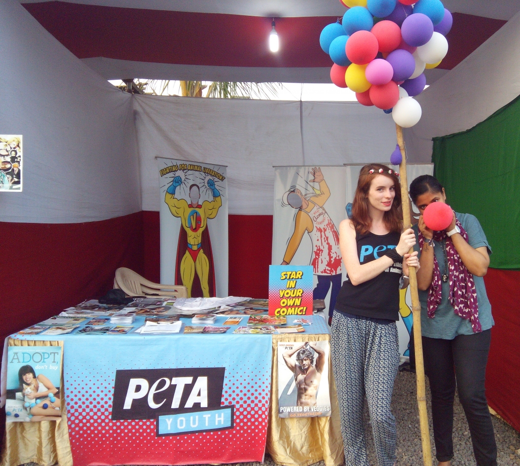 NH7 Pune - PETA Youth stall