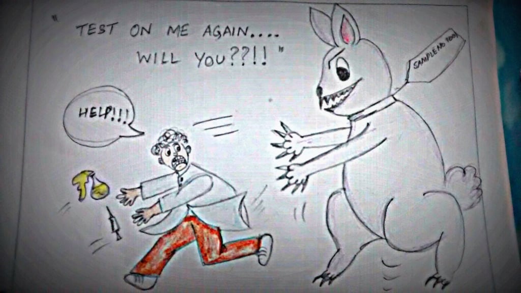 Doodles Against Animal Experimentation