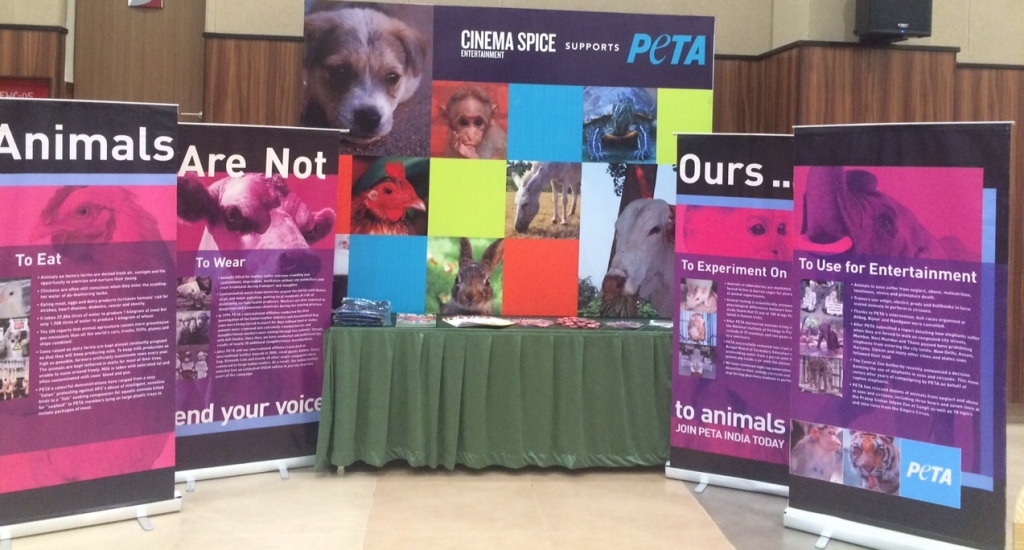 PETA stall