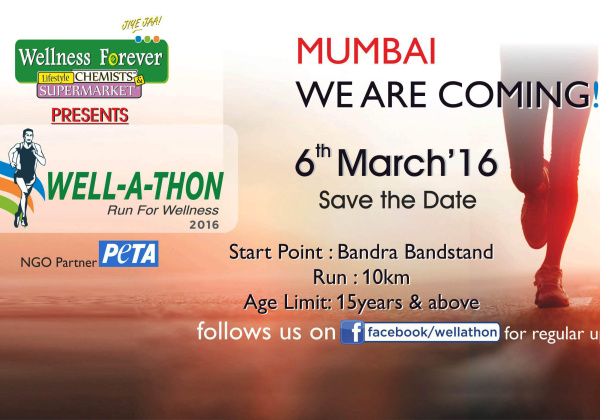 PETA Is Wellness Forever’s NGO Partner for Well-A-Thon