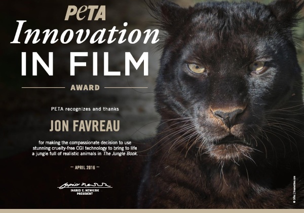 ‘The Jungle Book’ Director Awarded for CGI Animal Cast