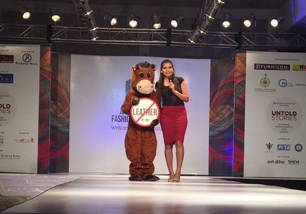 JD Institute of Fashion Technology, Siliguri ‘Says NO’ to Leather with PETA