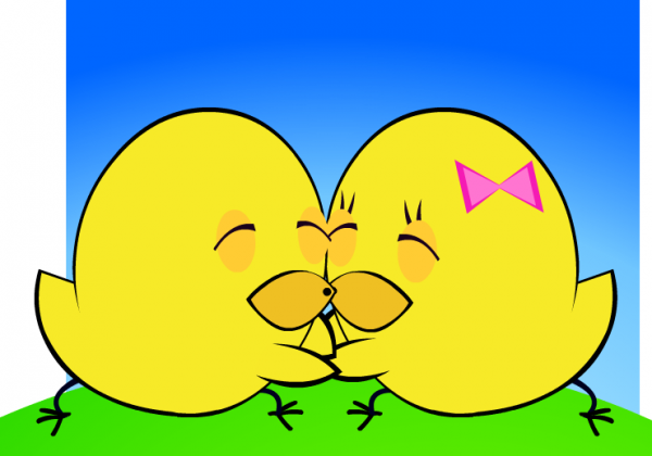 Chick’s Valentine’s Day E-Card