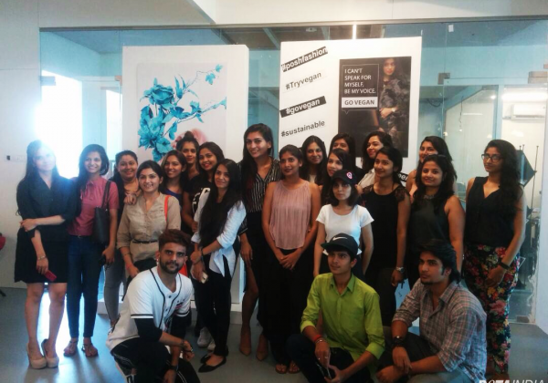 FAD International–Pune Gets Direction on Vegan Fashion From PETA India