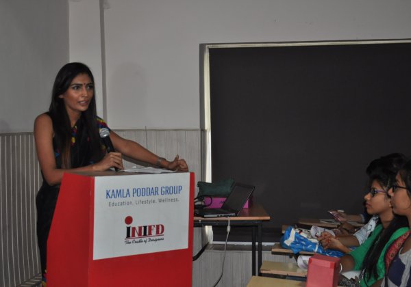 PETA Gives a Talk on Ethical Fashion at INIFD Jaipur