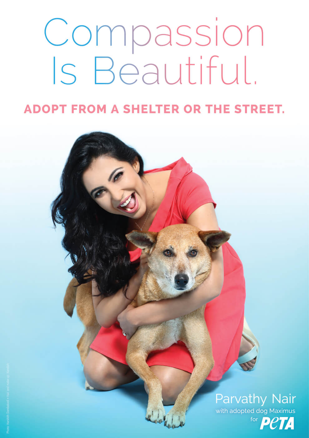 Actor Parvathy Nair Stars in New PETA Campaign Ahead Of World Spay Day