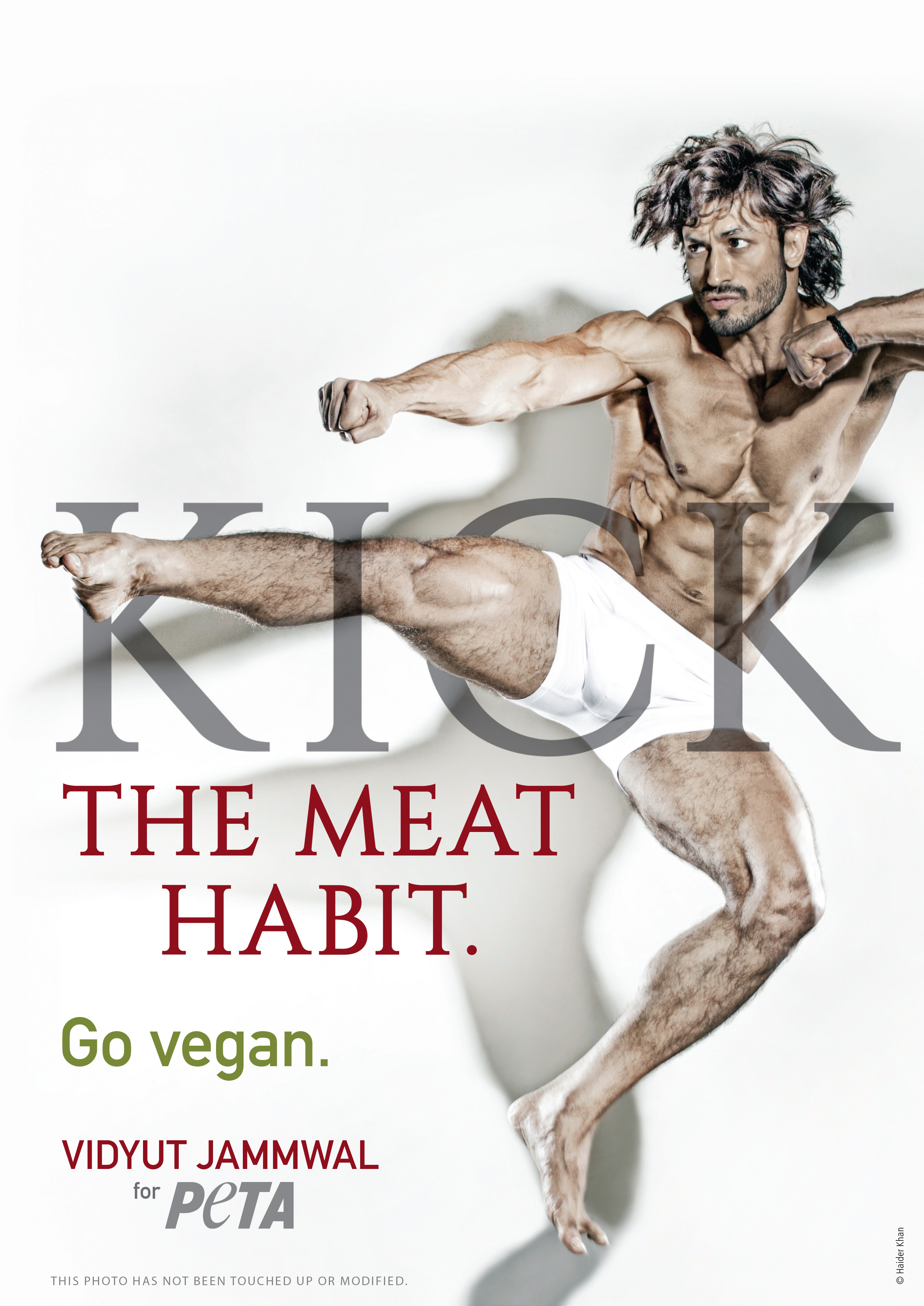 Vidyut Jammwal Vegan Ad for PETA India