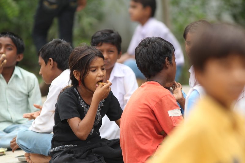 hungry children - reasons to go vegan for lent