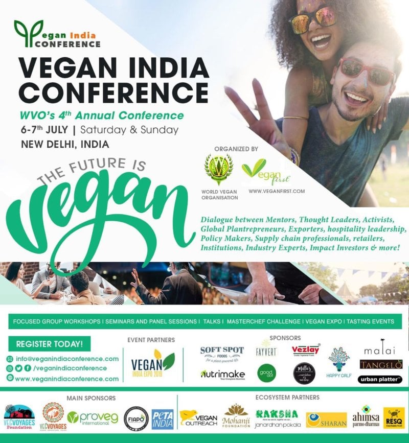 Vegan India Conference 2019 Invite