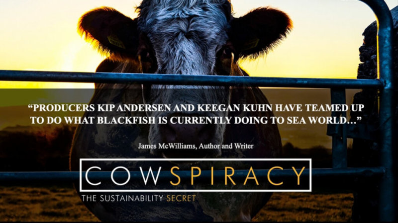 Cowspiracy poster for Mumbai screening 2019