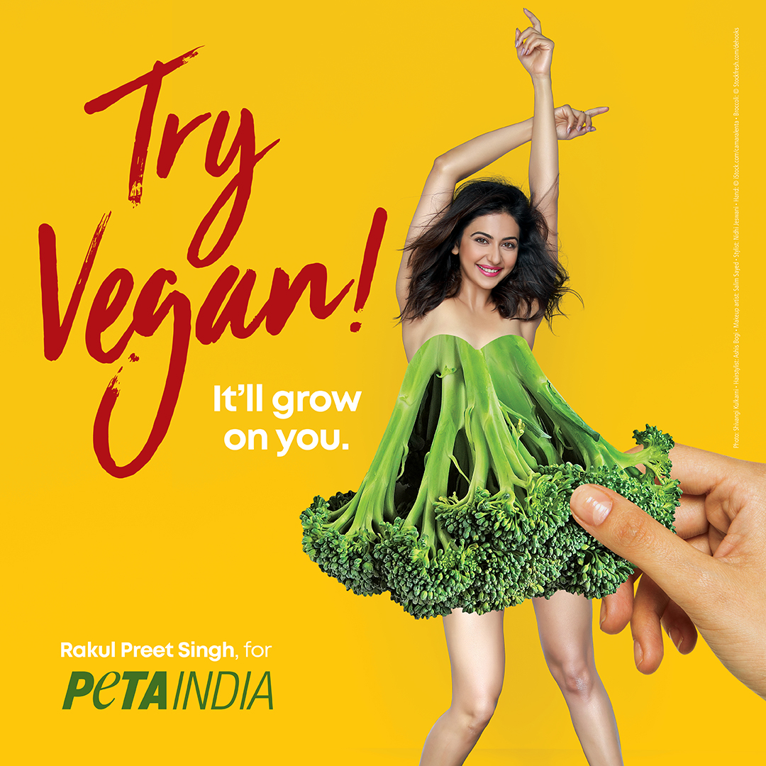 Rakul Preet Go Vegan Ad World Environment Day