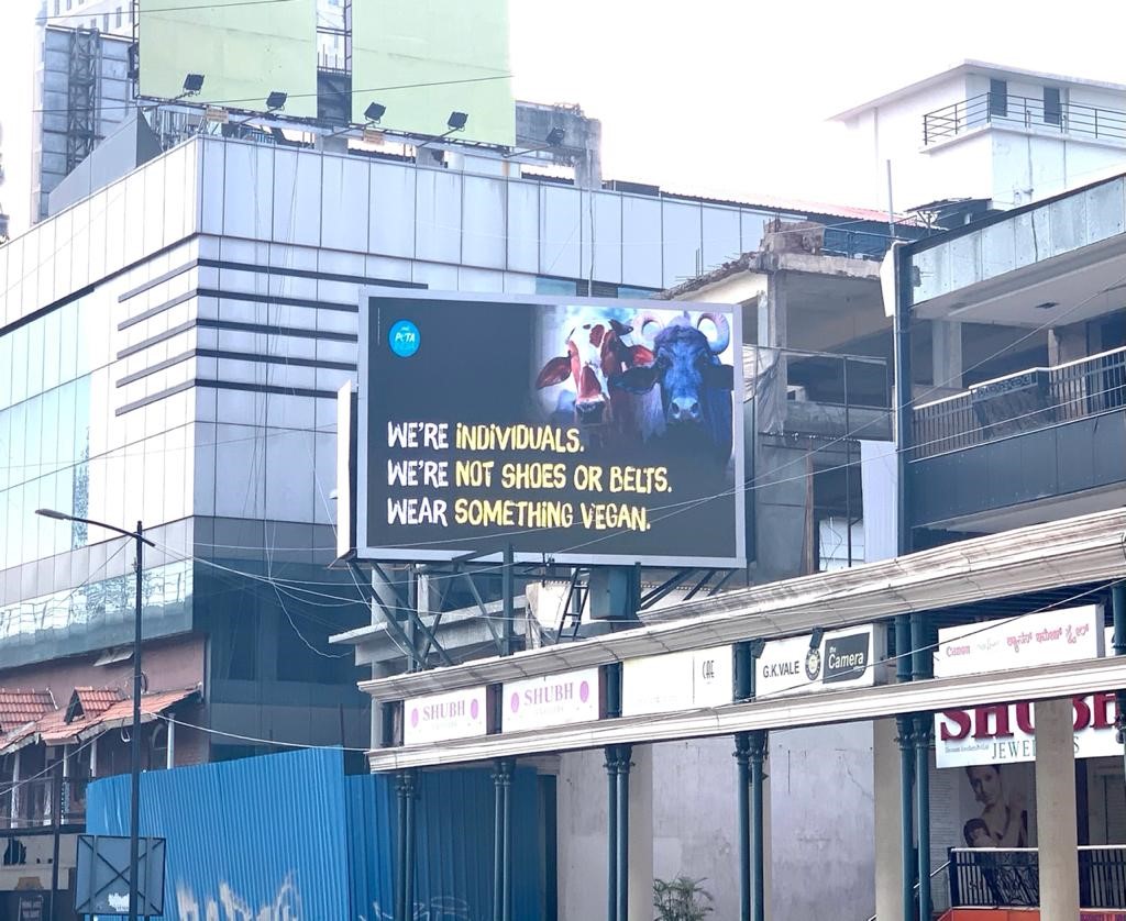 bangalore shoppers billboard campaign