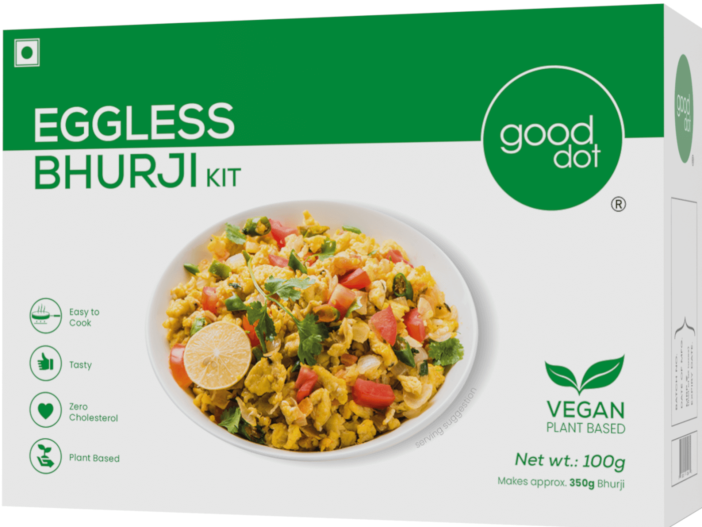 Contest Closed- Enter PETA India’s Contest To Try To Win GoodDot’s Eggless Bhurji Kit