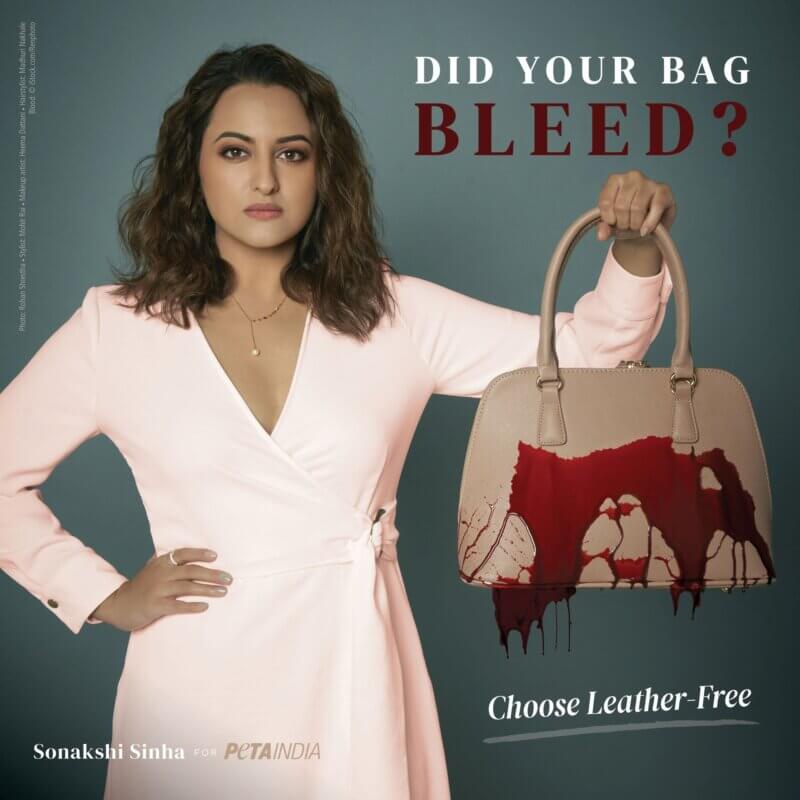 Sonakshi Sinha Leather Campaign