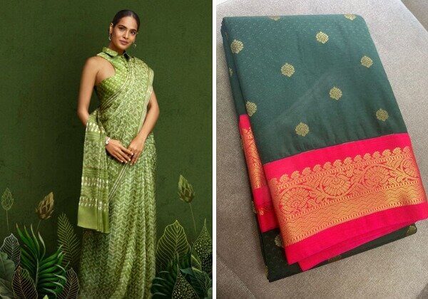 वीगन सिल्क से बनी साड़ियां खरीदने के लिए टॉप 10 स्थान