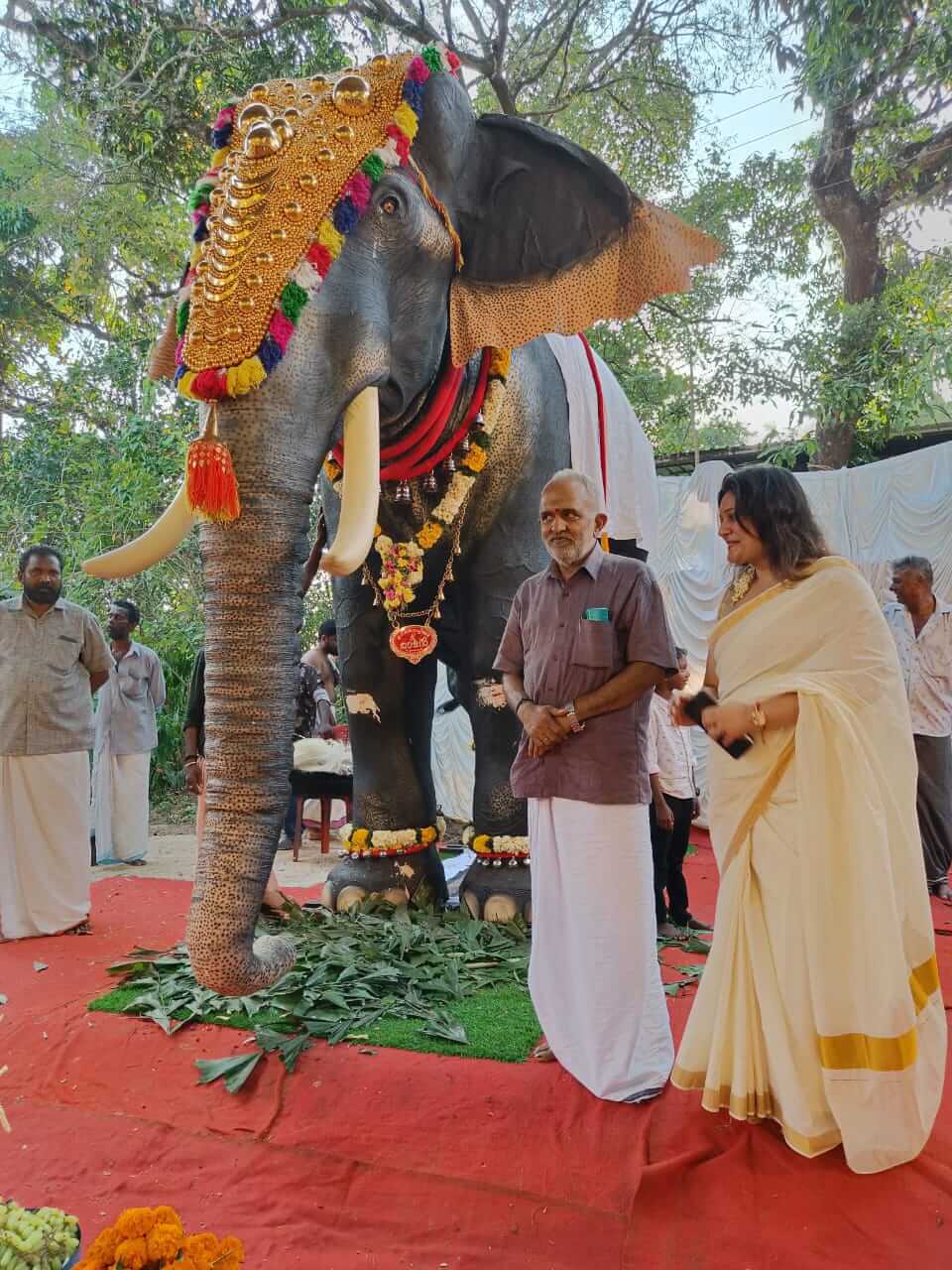 Kerala Temple Celebrated 'Nadayiruthal' of Lifelike Mechanical ...