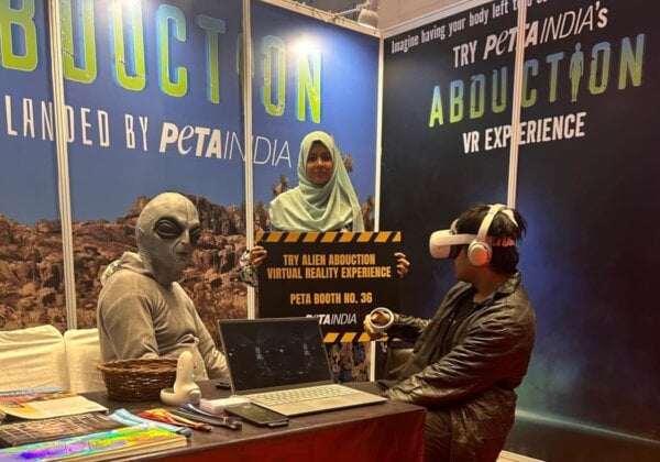 PETA इंडिया का ‘Abduction’ नामक विर्चुयल रिऐलिटि एक्सपिरियन्स पशु प्रयोगों के पीछे की क्रूर सच्चाई को उजागर करता है