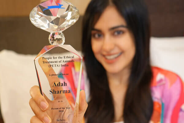 Adah Sharma Named PETA India’s 2024 Person of the Year