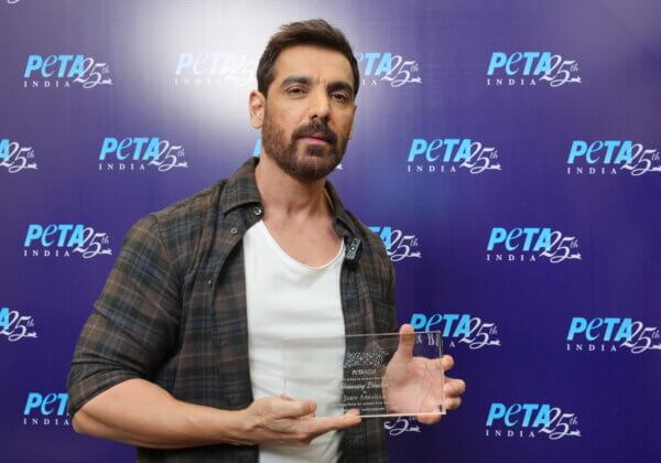 John Abraham Named First Honorary Director of PETA India at 25th Anniversary Celebration