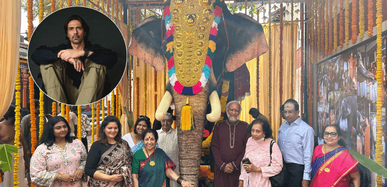 Actor Arjun Rampal and PETA India Gift a Life-Size Mechanical Elephant ...