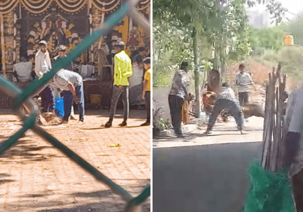 Two FIRs Registered in Illegal Animal Sacrifice Cases at Sri Veeranjaneya Swamy Temple, Jakkuru, and Sri Muneshwara Devasthana, Begur, Bengaluru, Following PETA India Intervention