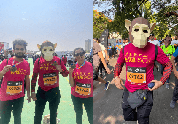 The PETA India Pack Runs for Abused and Abandoned Animals
