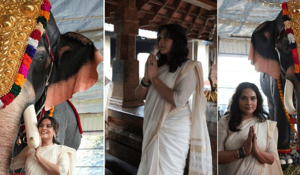 Actor Richa Chadha and PETA India Gift Life-Size Mechanical Elephant to Kerala’s Gurupuram Sree Maha Vishnu Temple