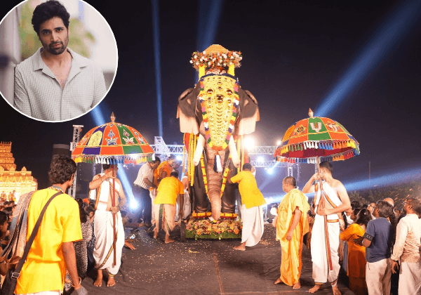 ISKCON Visakhapatnam to Welcome Andhra Pradesh’s First Mechanical Elephant—Gifted by Actor Adivi Sesh and PETA India During Sharad Purnima Celebrations