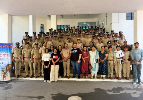 Tumakuru Police Welcomes PETA India in Leading Workshop to Combat Cruelty to Animals